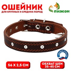 Ошейник кожаный Пижон