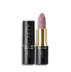 Помада губная матовая ICON LOOK тон:01 холодный светлый розовый Relouis