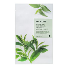 Тканевая маска для лица с экстрактом зеленого чая Mizon