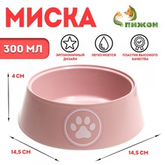 Миска для кошек Пижон