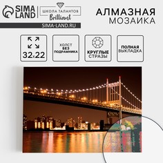 Алмазная мозаика с полным заполнением на холсте Школа талантов