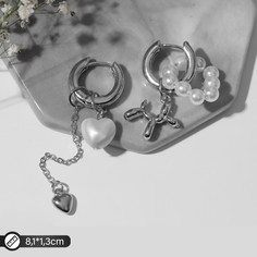 Серьги со съемным элементом Queen Fair