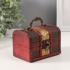Шкатулка дерево сундучок No Brand