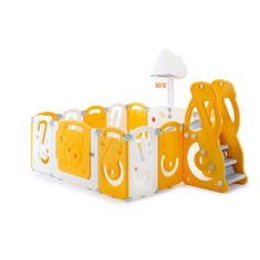 Манеж SUPREME Music 160x160 Yellow Unix Kids