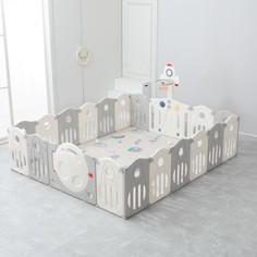 Манеж SUPREME Space 200x240 Grey Unix Kids