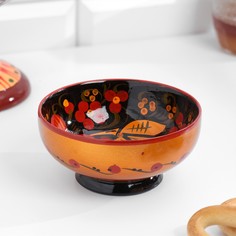 Чашка, малая, 11×6,5 см, хохлома No Brand