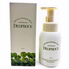 Мягкая увлажняющая пенка для интимной гигиены с керамидами Deoproce