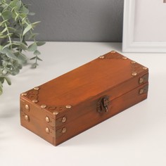 Шкатулка сундук дерево No Brand