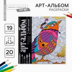 Раскраска - антистресс Школа талантов