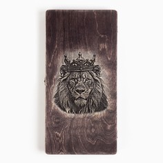 Нарды деревянные большие, настольная игра No Brand