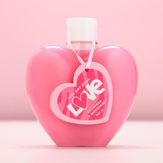 Гель для душа love, 430 мл, аромат клубники в шоколаде, чистое счастье