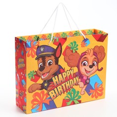 Пакет подарочный крафт PAW Patrol