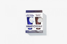Набор: Успокаивающий крем для рук с коллагеном, Успокаивающий крем для рук с муцином улитки 2шт50г Tenzero