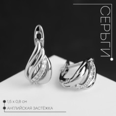 Серьги со стразами Queen Fair
