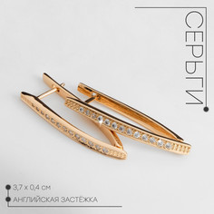 Серьги со стразами Queen Fair