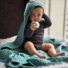 Полотенце уголок вафельное Крошка Я