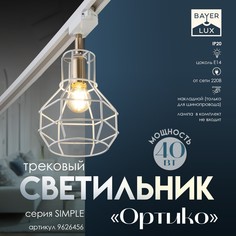 Светильник трековый simple Bayer Lux