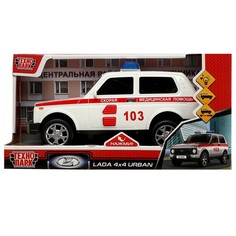 Машина инерционная LADA, Технопарк URBANBLACK-20PLAMB-WH