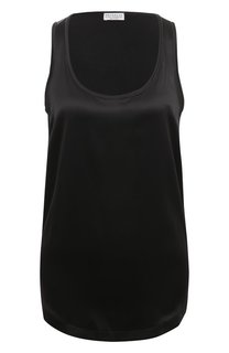 Шелковый топ Brunello Cucinelli