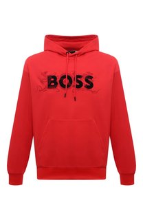 Хлопковое худи BOSS