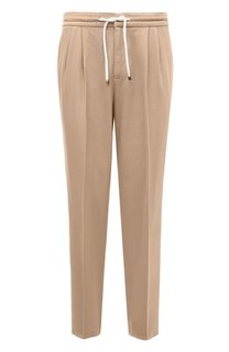 Хлопковые брюки Brunello Cucinelli