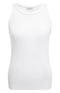 Хлопковая майка Brunello Cucinelli
