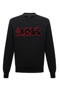 Хлопковый свитшот BOSS
