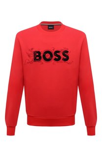 Хлопковый свитшот BOSS