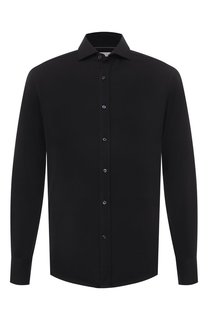 Хлопковая рубашка Brunello Cucinelli