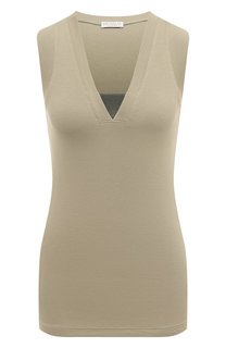 Хлопковый топ Brunello Cucinelli