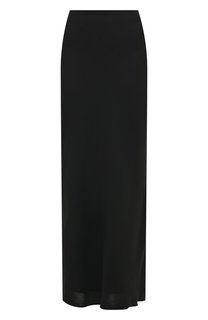 Юбка из вискозы и льна Brunello Cucinelli