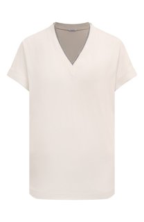 Хлопковая футболка Brunello Cucinelli