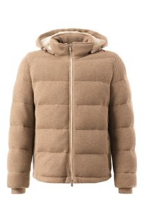 Кашемировый пуховик Brunello Cucinelli