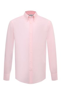 Хлопковая сорочка Brunello Cucinelli