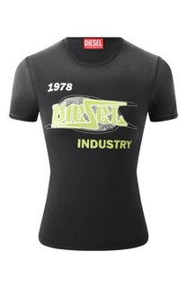 Хлопковая футболка Diesel