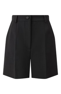 Шорты из шерсти и шелка Dolce & Gabbana