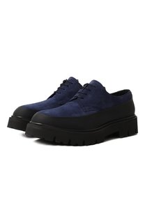 Замшевые дерби Kiton