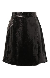 Юбка с отделкой пайетками Nina Ricci