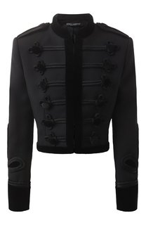 Жакет из шерсти и хлопка Dolce & Gabbana