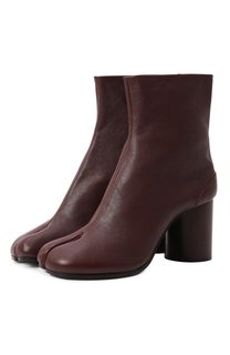 Кожаные ботильоны Tabi Maison Margiela