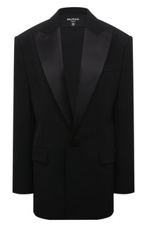 Шерстяной жакет Balmain