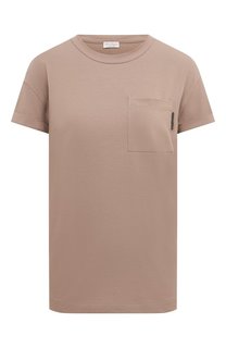 Хлопковая футболка Brunello Cucinelli