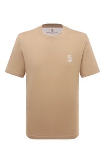 Хлопковая футболка Brunello Cucinelli