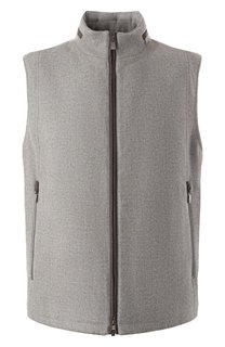 Жилет из шерсти и кашемира Corneliani