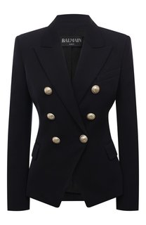 Шерстяной жакет Balmain