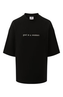 Хлопковая футболка VETEMENTS