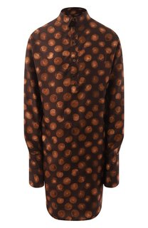 Шелковая блузка Dries Van Noten