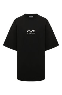 Хлопковая футболка VETEMENTS