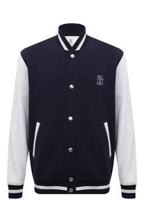 Хлопковая толстовка Brunello Cucinelli