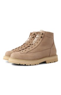 Ботинки Urban Outdoor из нубука Brunello Cucinelli